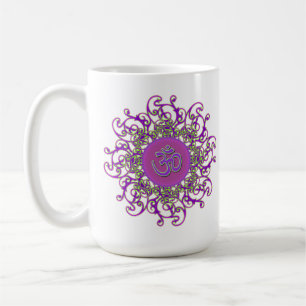 Taza de OM (aum) y de Namaste