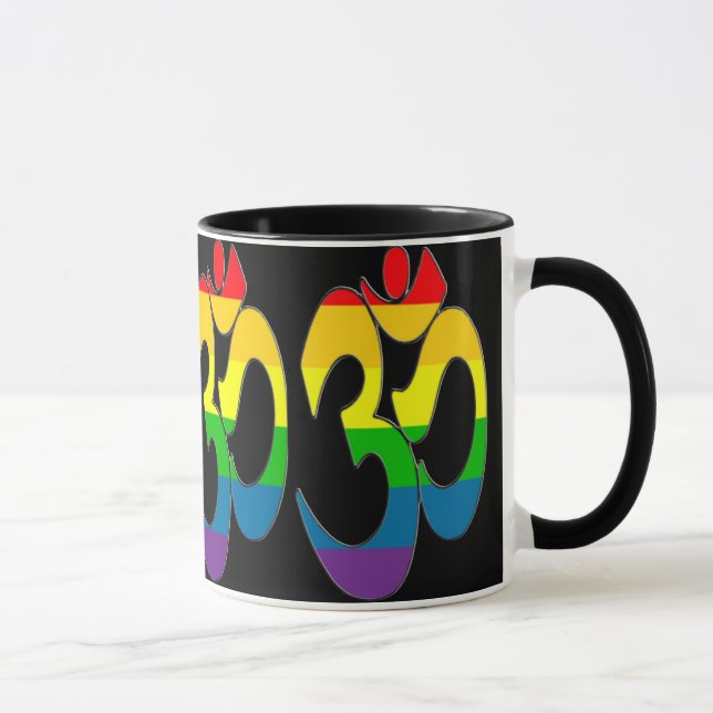 Taza de OM del arco iris (Derecha)