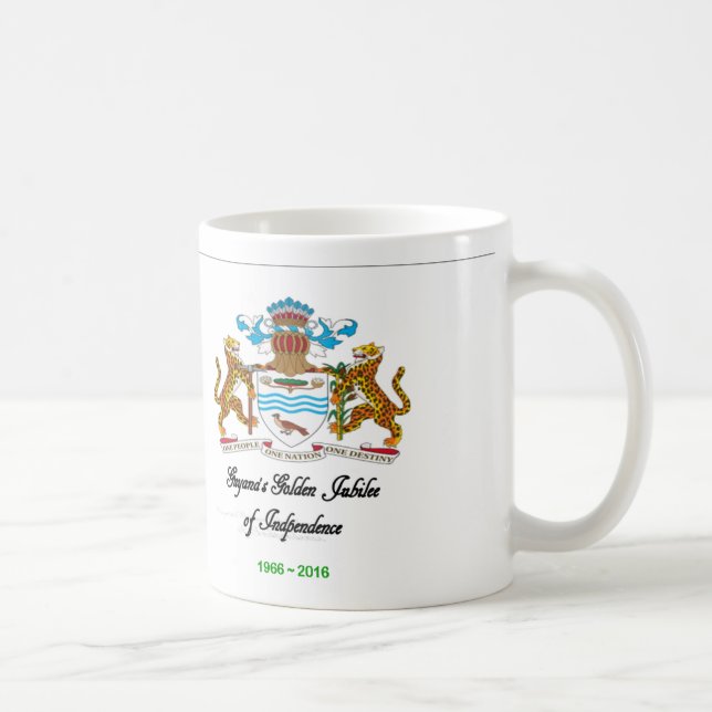 Taza de oro del jubileo de Guyana (Derecha)