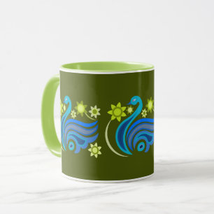 TAZA DE PÁJARO CREATIVA PARA REGALO