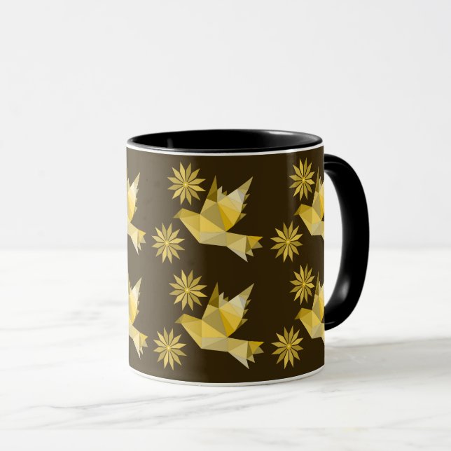 TAZA DE PÁJARO CREATIVA PARA REGALO  (Anverso derecho)