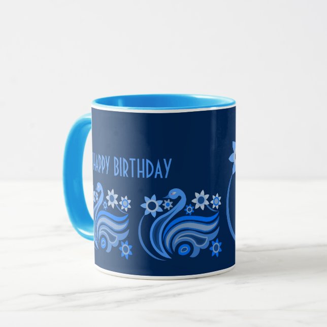 TAZA DE PÁJARO CREATIVA PARA REGALO (Anverso izquierdo)