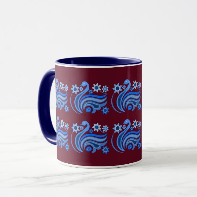 TAZA DE PÁJARO CREATIVA PARA REGALO (Anverso izquierdo)