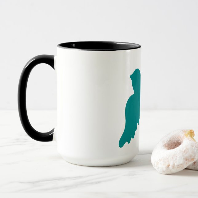 Taza de Pájaros (Con donut)