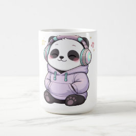 Taza de Panda Adorable | Taza de Café con Auricula