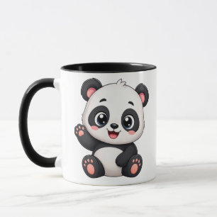 Taza de Panda Adorable – Taza de Café de Panda de