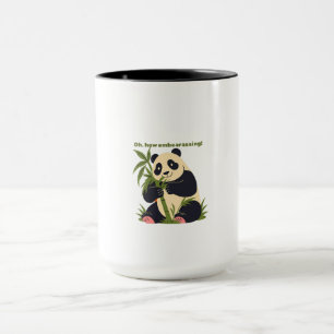 Taza de Panda Adorable – Taza de Café de Panda Kaw