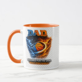 Taza de Papá Baloncesto – Cargado para el Juego, I
