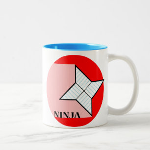 Taza de papel de la estrella de Ninja