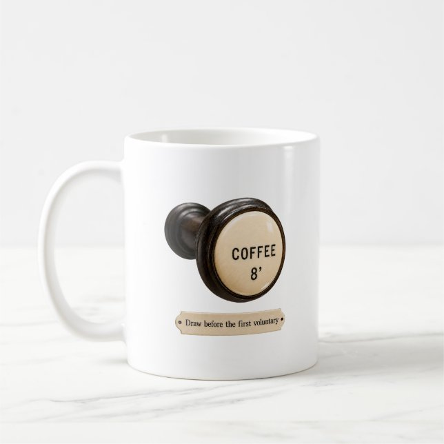 Taza de parada de café de órgano (Izquierda)