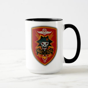 Taza de parche de veteranos de la guerra de Vietna