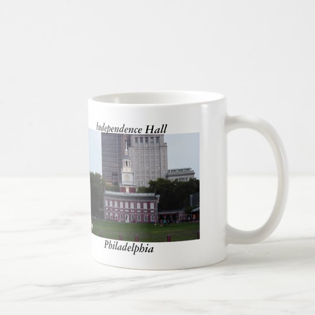 Taza de Pasillo Philadelphia de la independencia (Derecha)