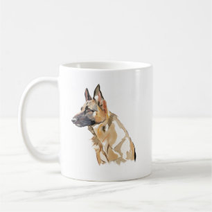 Taza de pastor alemán - Taza de café para mamá de
