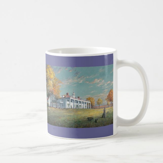 Taza de Paul McGehee "otoño en Mount Vernon" (Derecha)
