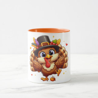 taza de pavo adorable #1
