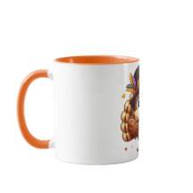 taza de pavo adorable #1