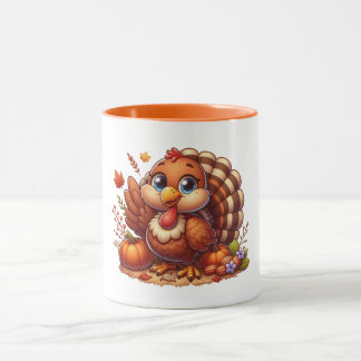 Taza de pavo adorable #4