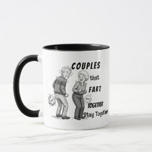 Taza de pedo divertida - Mejor regalo de pareja pa