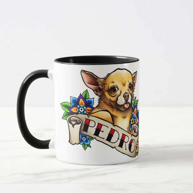 Taza de Pedro de la chihuahua (Izquierda)
