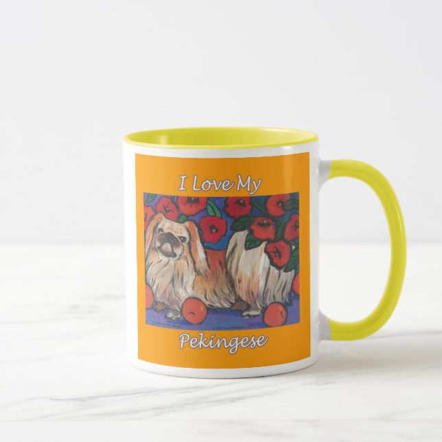 Taza de Pekingese (Derecha)