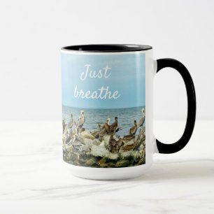 Taza de pelícanos