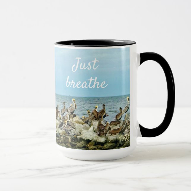 Taza de pelícanos (Derecha)