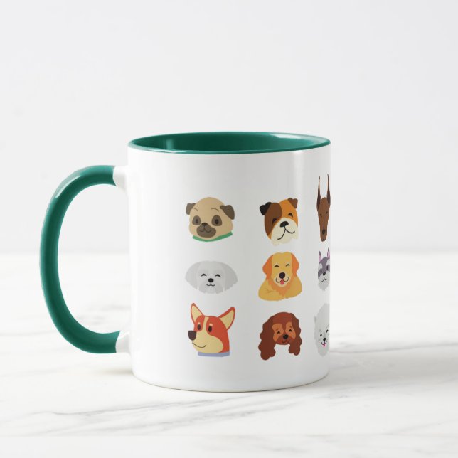 Taza de Perros Adorables (Izquierda)