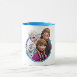 Taza de personajes de la película Frozen