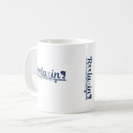 Taza de pesca relajante – Taza de café divertida p