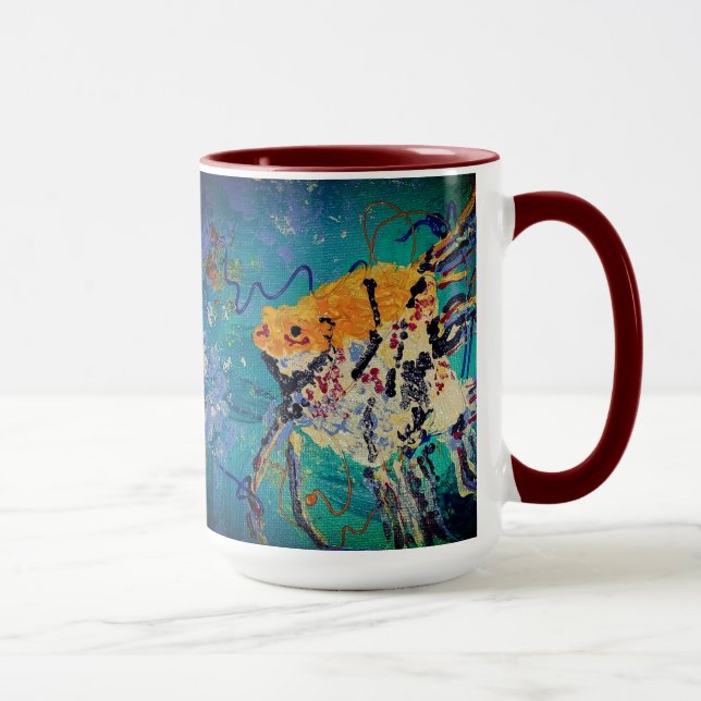 Taza de pez ángel (Derecha)