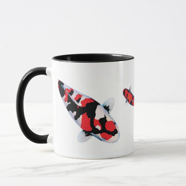 Taza de pez koi Premium (Izquierda)