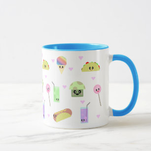 TAZA DE PICNIC DE COMIDA DULCE KAWAII