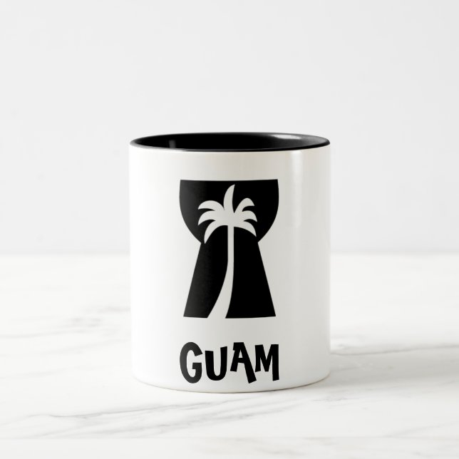 TAZA de piedra de Guam Latte (Centro)
