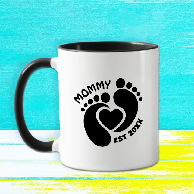 Taza de Pies de Bebé para Mamá (Subido por el creador)