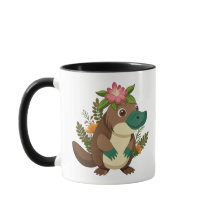 Taza de Platipus de Educación en Casa
