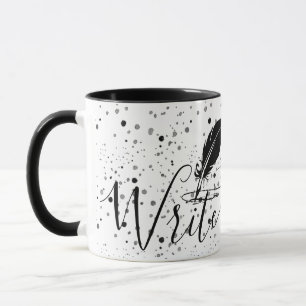 Taza de pluma de ave personalizada