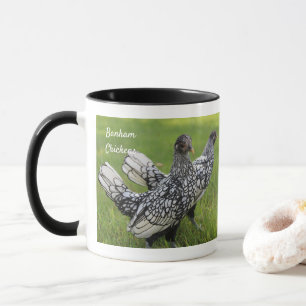 Taza de pollo Banham parte posterior/Blanco para c