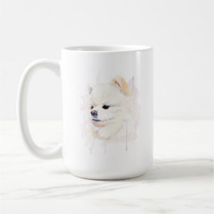 Taza de pomerania – Taza de café para perro Pom, A