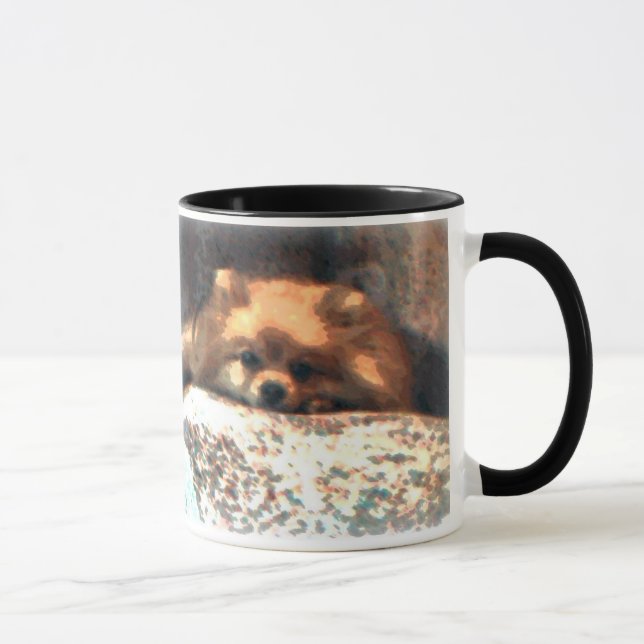 Taza de Pomeranian (Derecha)