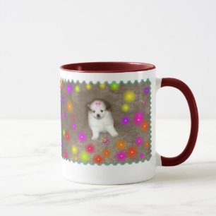 Taza de Pomeranian del bebé