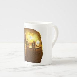 TAZA DE PORCELANA さ や や ご じ