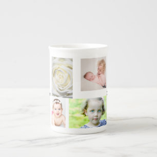 Taza De Porcelana 10 oz Hueso Personalizado China Mug Añadir Fotos 