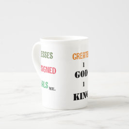 Taza De Porcelana 1God1King creado por Collection Specialty Mug