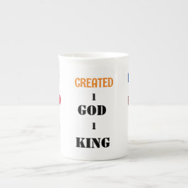 Taza De Porcelana 1God1King creado por Collection Specialty Mug