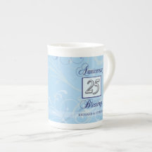 25º Aniversario en Azul y Plata