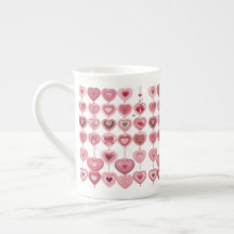 36Pcs El día de San Valentín Forma Corazón - Oro R
