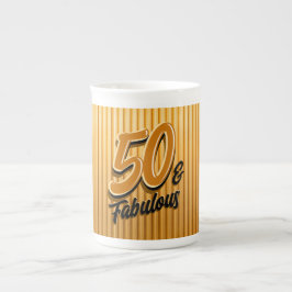 Taza De Porcelana 50 y Fabuloso Mug Especializado