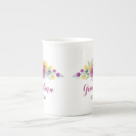Taza De Porcelana Abuela personalizable, Mamaw, Grams, etc...