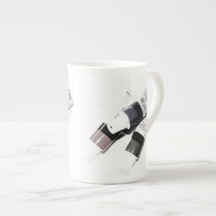 Taza De Porcelana Aceite de artistas o tubos de pintura acrílica