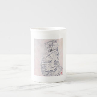 Taza De Porcelana Acuarela Kitten de Karen Poppy - Mug